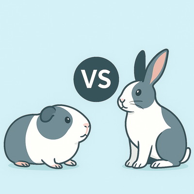 Meerschweinchen oder Kaninchen? Der grosse Vergleich