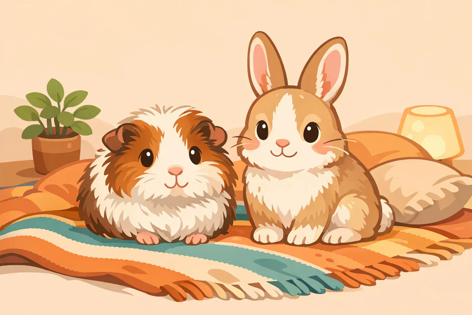 Guinea pigs vs. rabbits: The big comparison