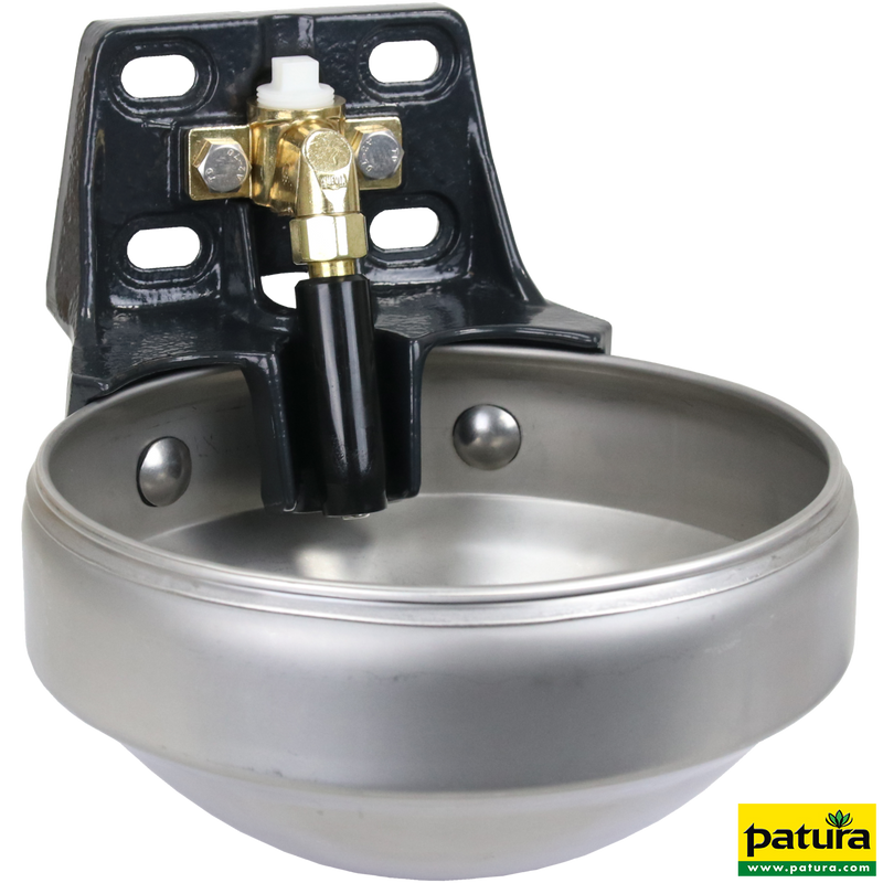 Stainless steel pipe valve basin mod. 1200 with 1/2" brass valve