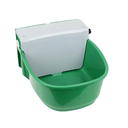 Grüner Mopp-Eimer mit integrierter Wringvorrichtung