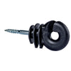Ring insulator with self-cutting wooden thread