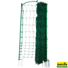 Geflügelnetz, nicht stromführend Doppelspitze, grün, 25 x 1,12 m (L x H), nicht stromführend