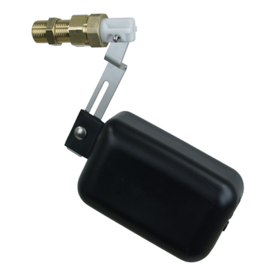 High-pressure float valve mod. 822 1/2" connection, for compact trough 6137 Inlet 35 l / min at 5 bar