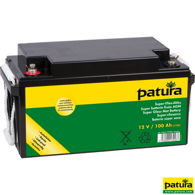 P4500 con cassetta di sicurezza XL, modulo solare da 110 W, batteria superpile da 100 Ah, asta di terra e piede di stabilizzazione