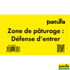 Warning sign 