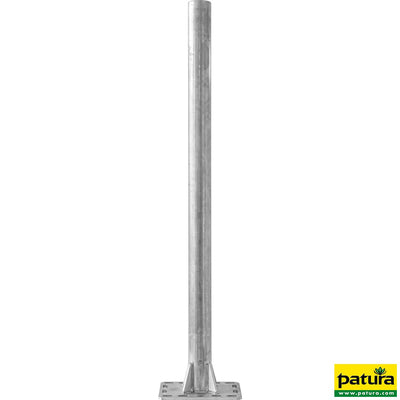 Poteau d=102 mm, L= 2,43 m, acier inoxydable y compris dispositif anti-torsion