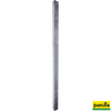Poteau carré 90 mm, L= 2,13 m acier inoxydable
