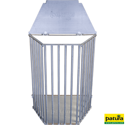 Seitenwand mit Öffnungen 1,20 x 3,00 m, PATURA Kälberbox ohne Kontaktöffnung 10 x 29 cm - Sanilu