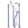 Mangeoire SV Modular avec arceau et barre intermédiaire avec colliers