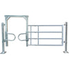 Slide-in part R4 frame and one-way door 2-leaf
