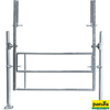 Swing gate for drive gears