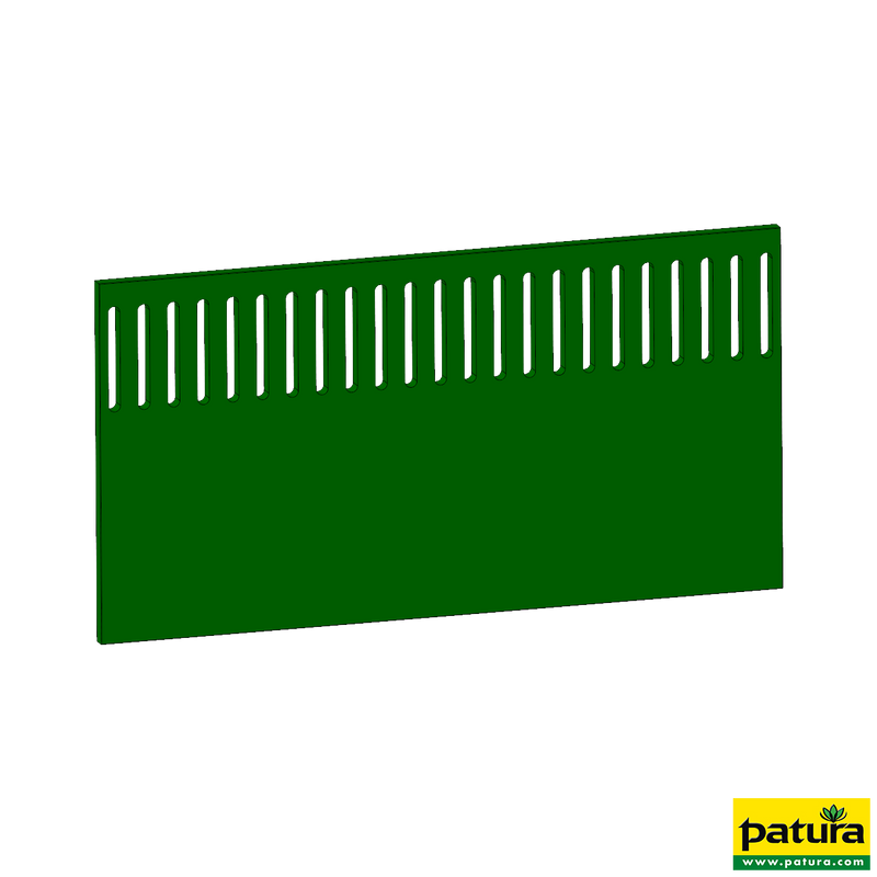 Paroi latérale avec ouvertures 1,20 x 3,00 m, box pour veaux PATURA sans ouverture de contact 10 x 29 cm