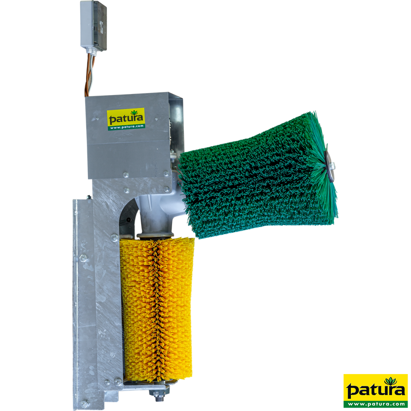 Brosse électrique double pour gros bétail 220V, 0,55 Kw/h, 50-60Hz