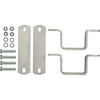 Mounting set for 1x scraper brush on post 90 x 90 mm