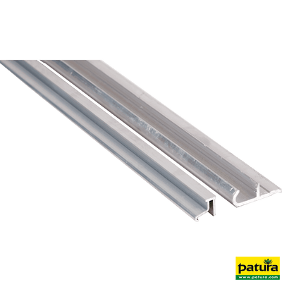 Alu-Montageprofil für Spezialnetz und Hochleistungsnetz (beinhaltet Grund- und Klemmprofil) - Sanilu