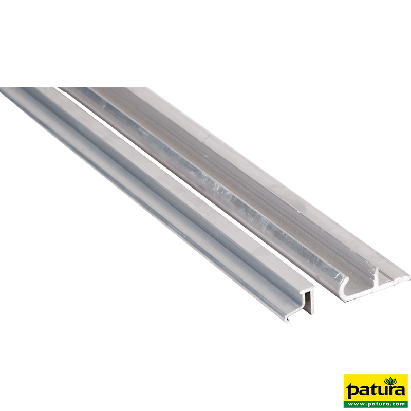 Alu-Montageprofil für Spezialnetz und Hochleistungsnetz (beinhaltet Grund- und Klemmprofil) - Sanilu