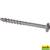 Vite per calcestruzzo, acciaio inossidabile M6 x 80 mm, 100 pezzi/confezione