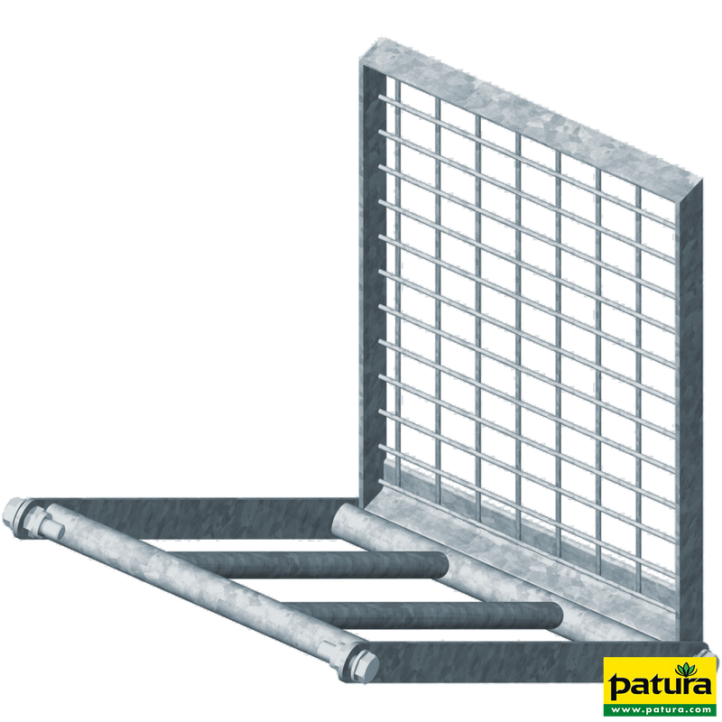 Connecteur pour râtelier à foin à accrocher dans les claies