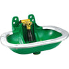 Pipe valve double basin with antique licker rim F60