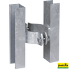 Clamp 90 x 90 with U-profile 35 cm, double