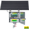 Box de sécurité XL avec électrificateur P 6000 + panneau solaire 200 W + batterie Super-Vlies 200 Ah
