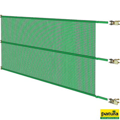 Beschattungsnetz 6,0 x 4,0 m Spezialnetz M75 grün