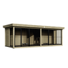 Summer dog kennel