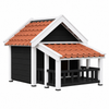 Hundehütte Rocky mit Veranda
