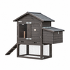 Stall Mirco Small Schwarz mit Nistkasten