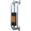 Brosse sur ressort avec cadre de protection pour les veaux