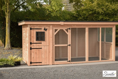 Stall Lucky - Erweiterung mit zusätzlichem Auslauf - 4 weitere m²