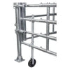 Support wheel for barn doors