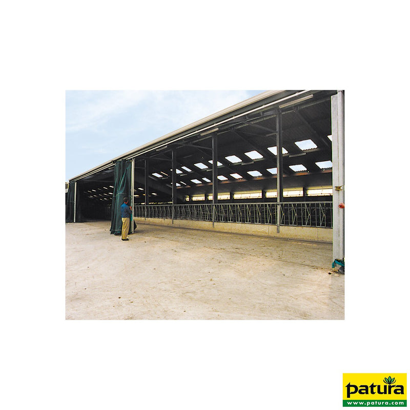 Panneaux tendus de protection contre le vent, hauteur 1,00 m largeur 6,10 m