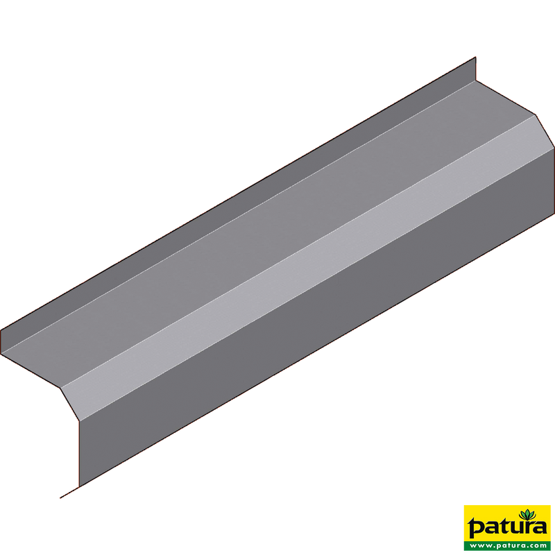 Rete per pollame, arancione, alta 112 cm, con doppia punta, 50 m