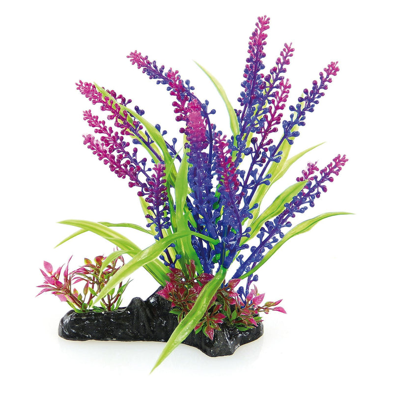 Fantasy Plant AB-125, 20cm grün-blau-violett