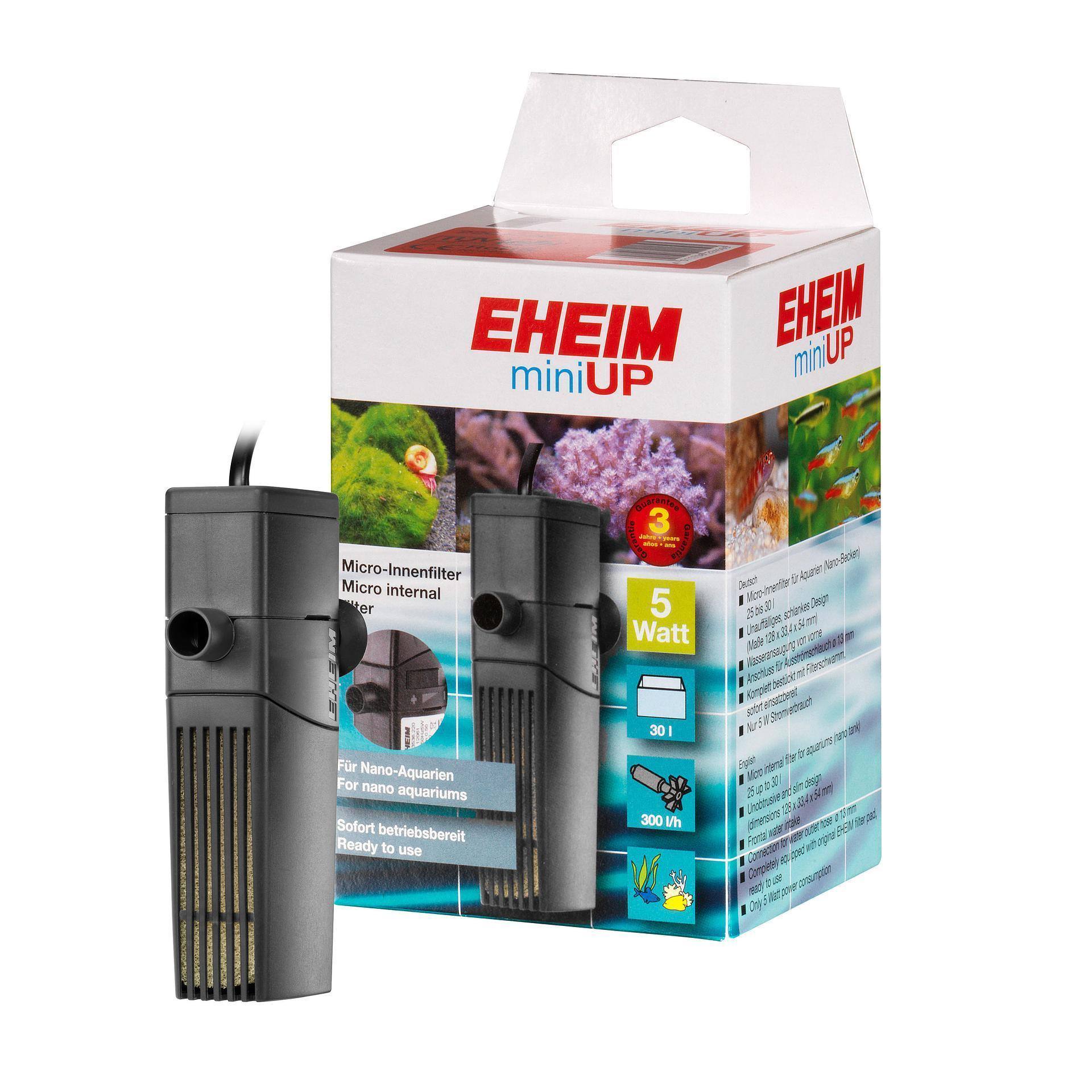 Eheim miniup internal filter powerful and compact