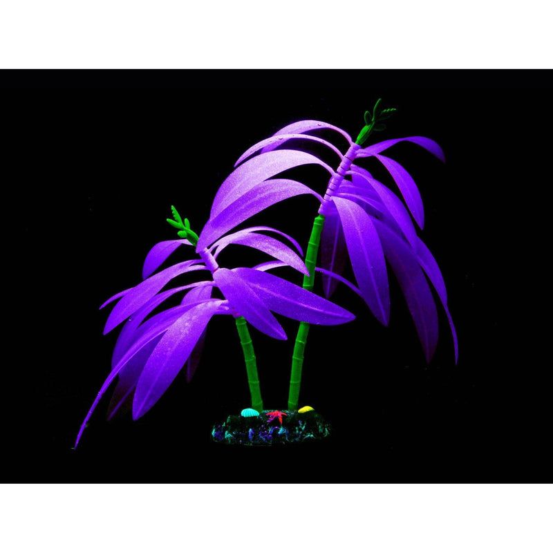 Kunststoffpflanzen FLUO Tree, violett