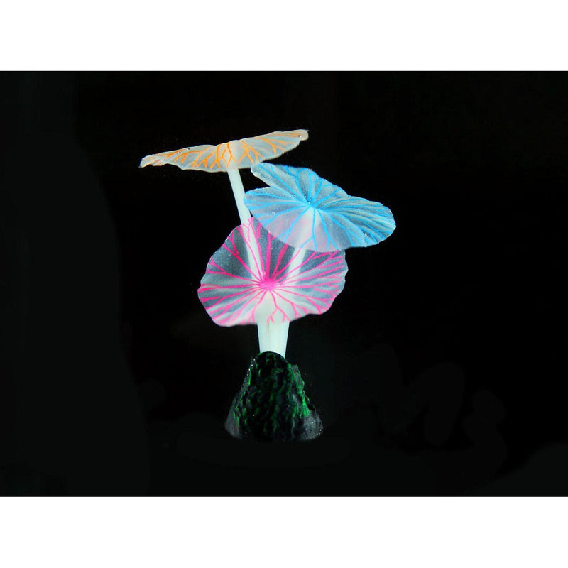 Kunststoffpflanzen FLUO Lotus R10, ø3cm, 10cm