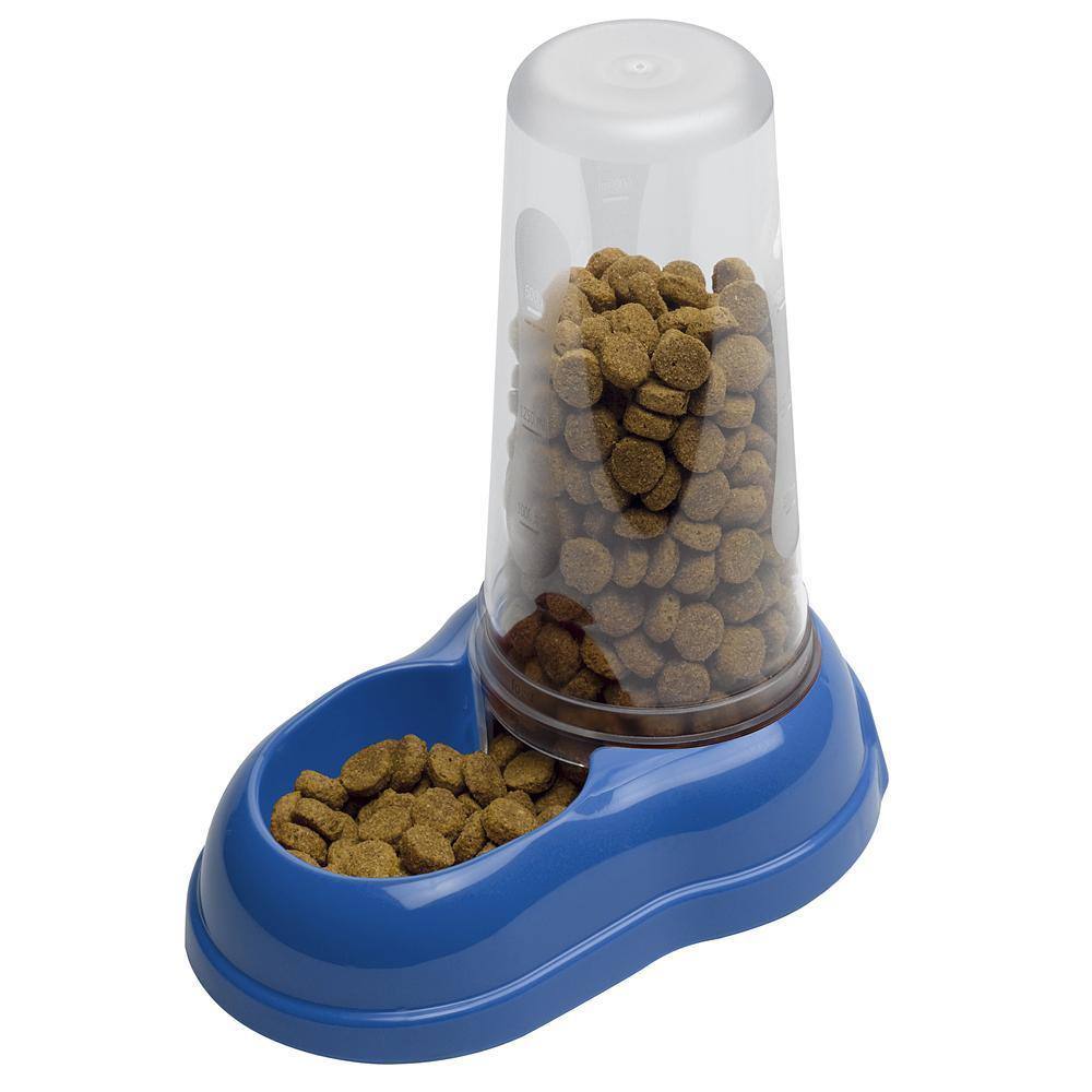 Water and feed dispenser for pets