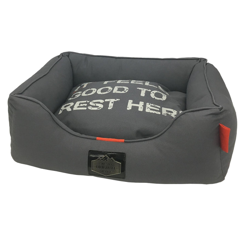 Hunde- Katzenbett Feely S, grau