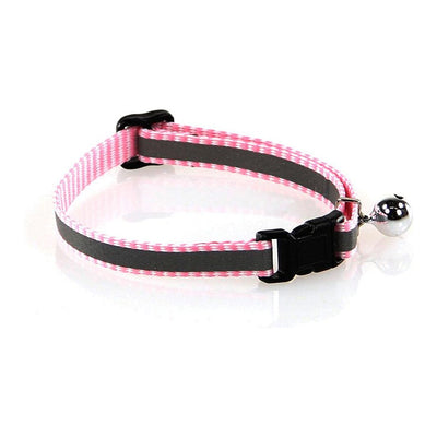 ReflectLine Katzenhalsband pink 10mm/20-30cm