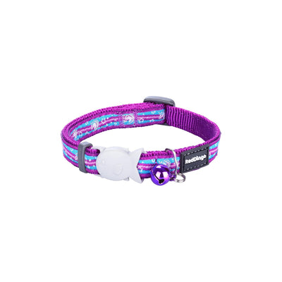 RedDingo Katzenhalsband Unicorn Violett - XS