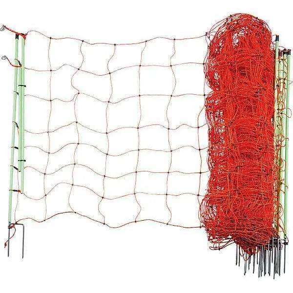 Electric fence net Plus-Minus - resistance 1.4 Ohm