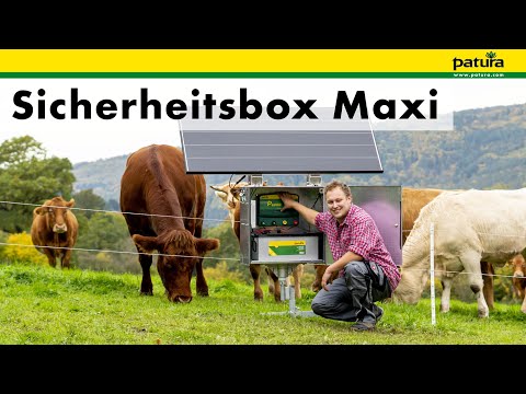 Sicherheitsbox Maxi, inkl. P6000 + 200 Watt Solarmodul