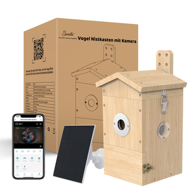 Nesting box with camera & feeding house with camera - complete set Sanilu Sanilu