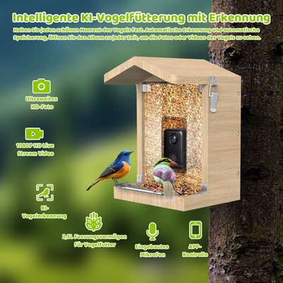 Nesting box with camera & feeding house with camera - complete set Sanilu Sanilu