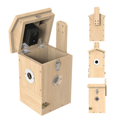 Nesting box with camera & feeding house with camera - complete set Sanilu Sanilu