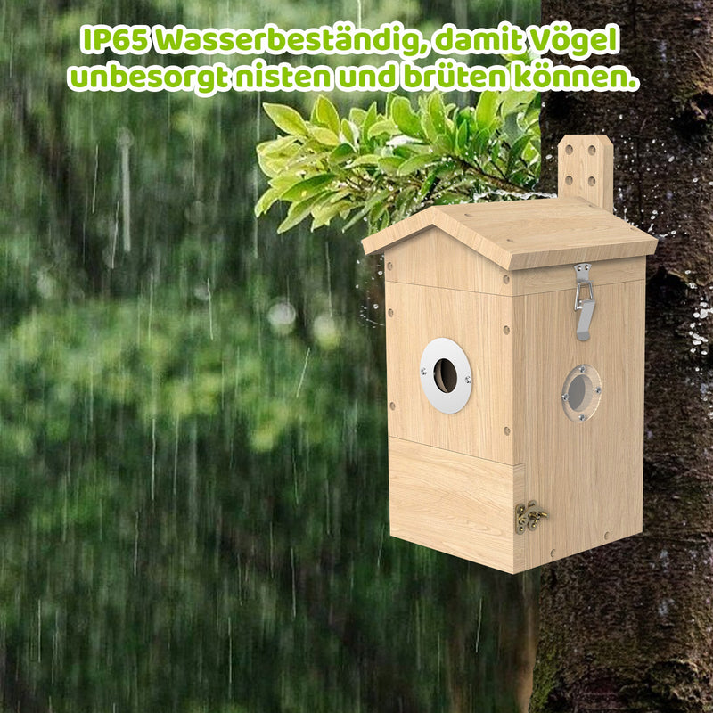 Nesting box with camera & feeding house with camera - complete set Sanilu Sanilu