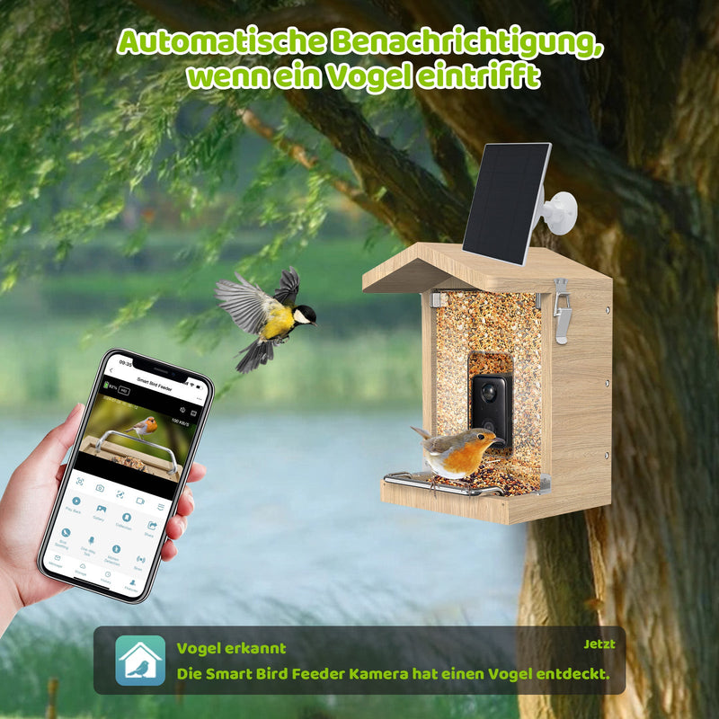 Nesting box with camera & feeding house with camera - complete set Sanilu Sanilu