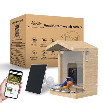 Nesting box with camera & feeding house with camera - complete set Sanilu Sanilu